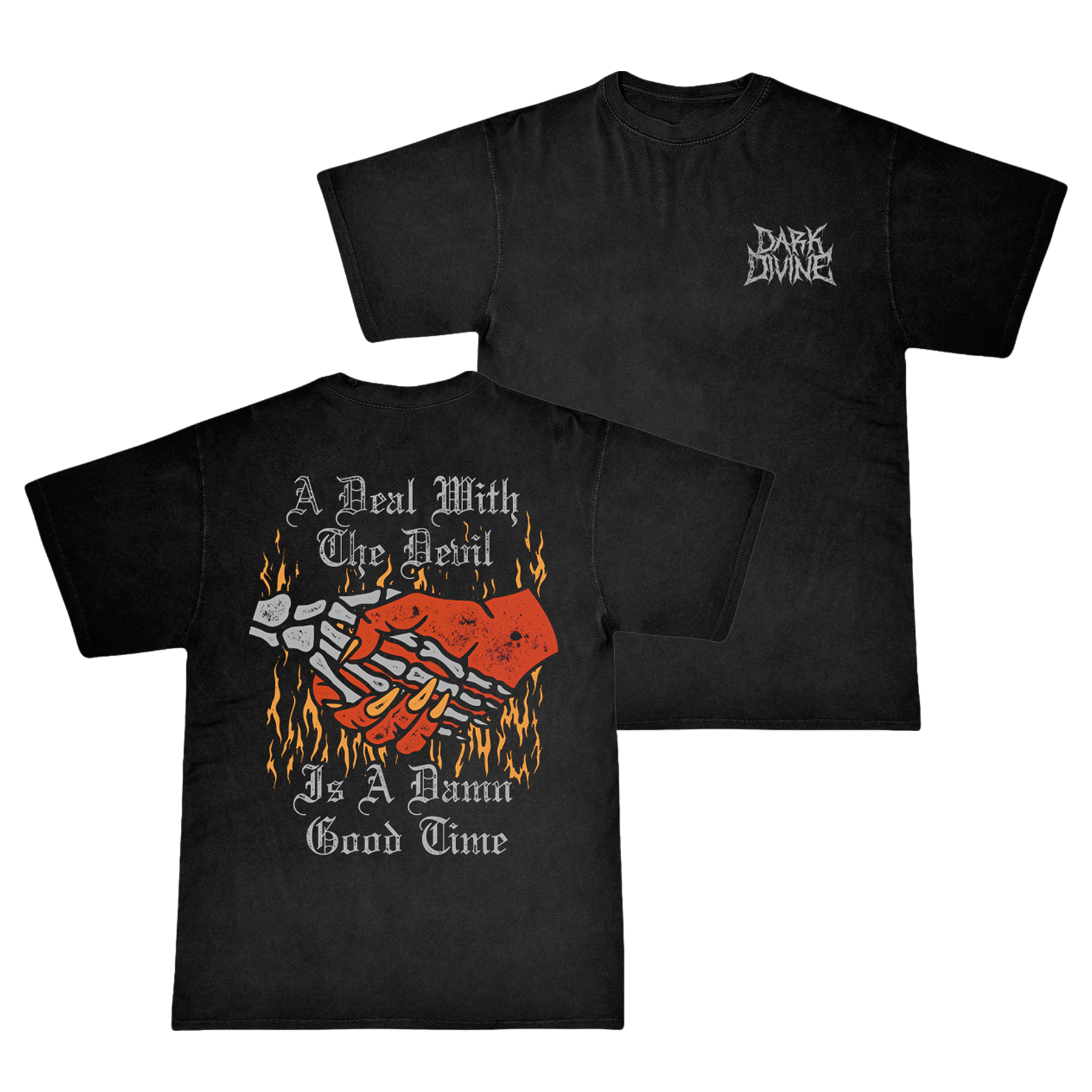 Deal with The Devil Tee – Dark Divine
