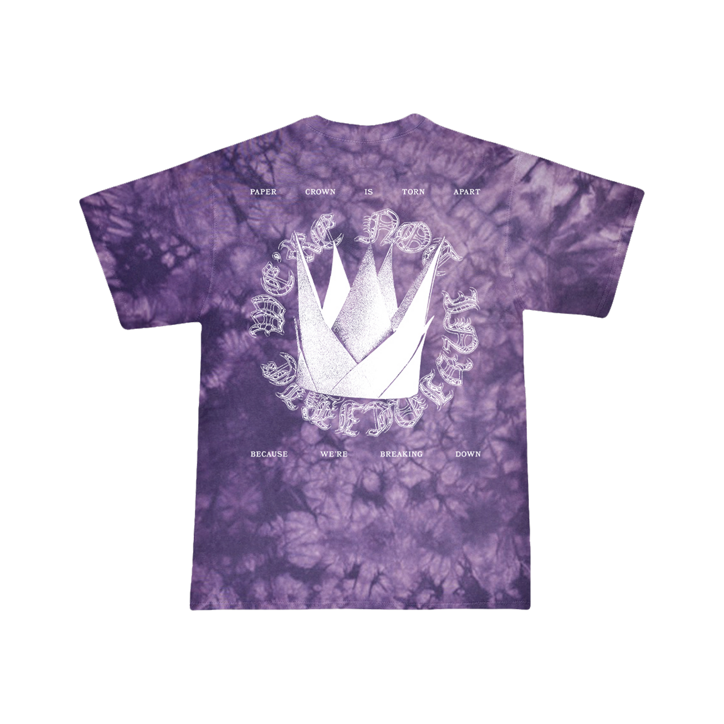 Paper Crown Tee (Tie Dye)