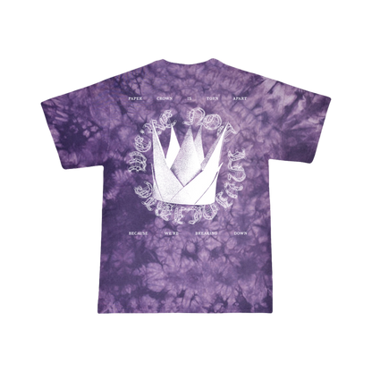 Paper Crown Tee (Tie Dye)