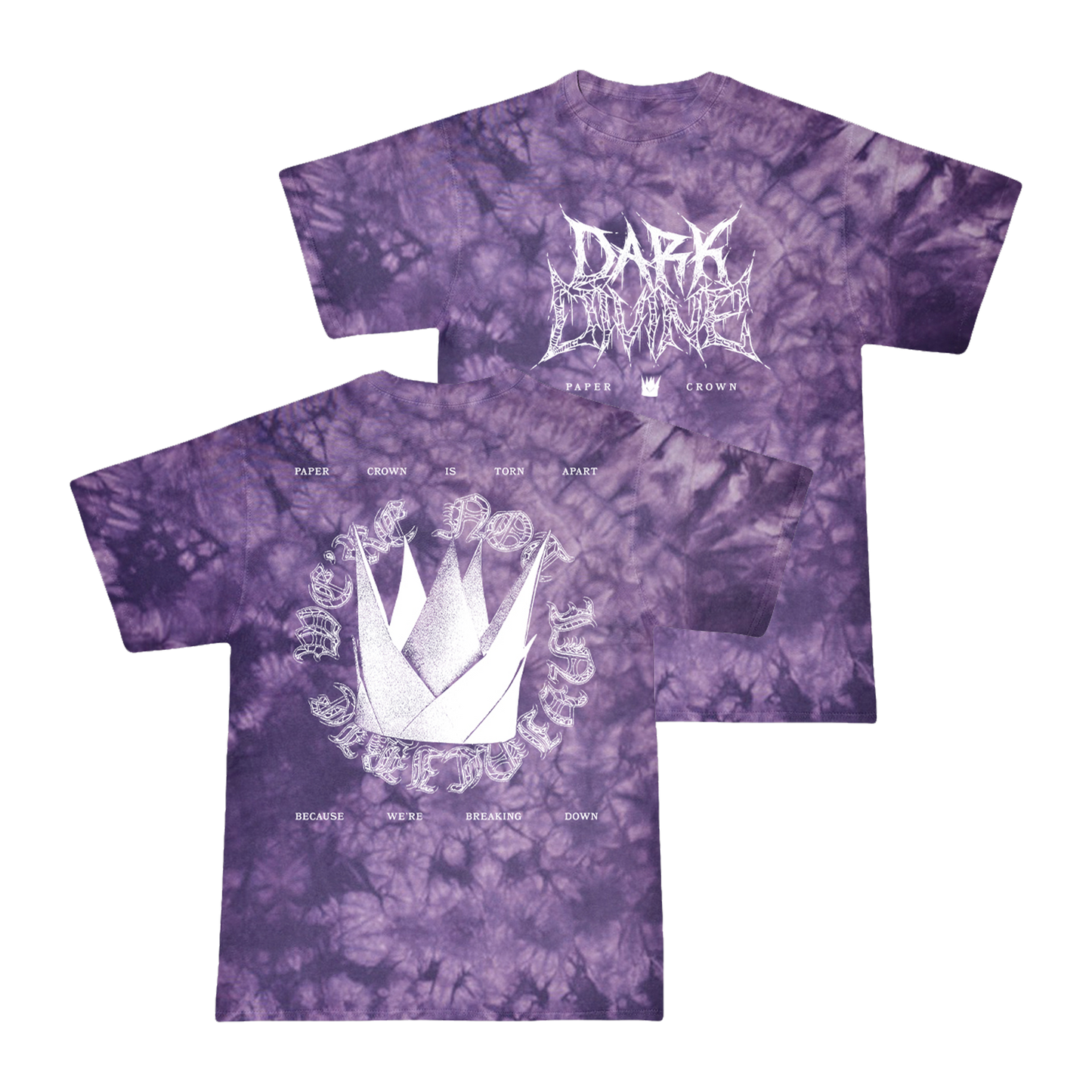 Paper Crown Tee (Tie Dye)