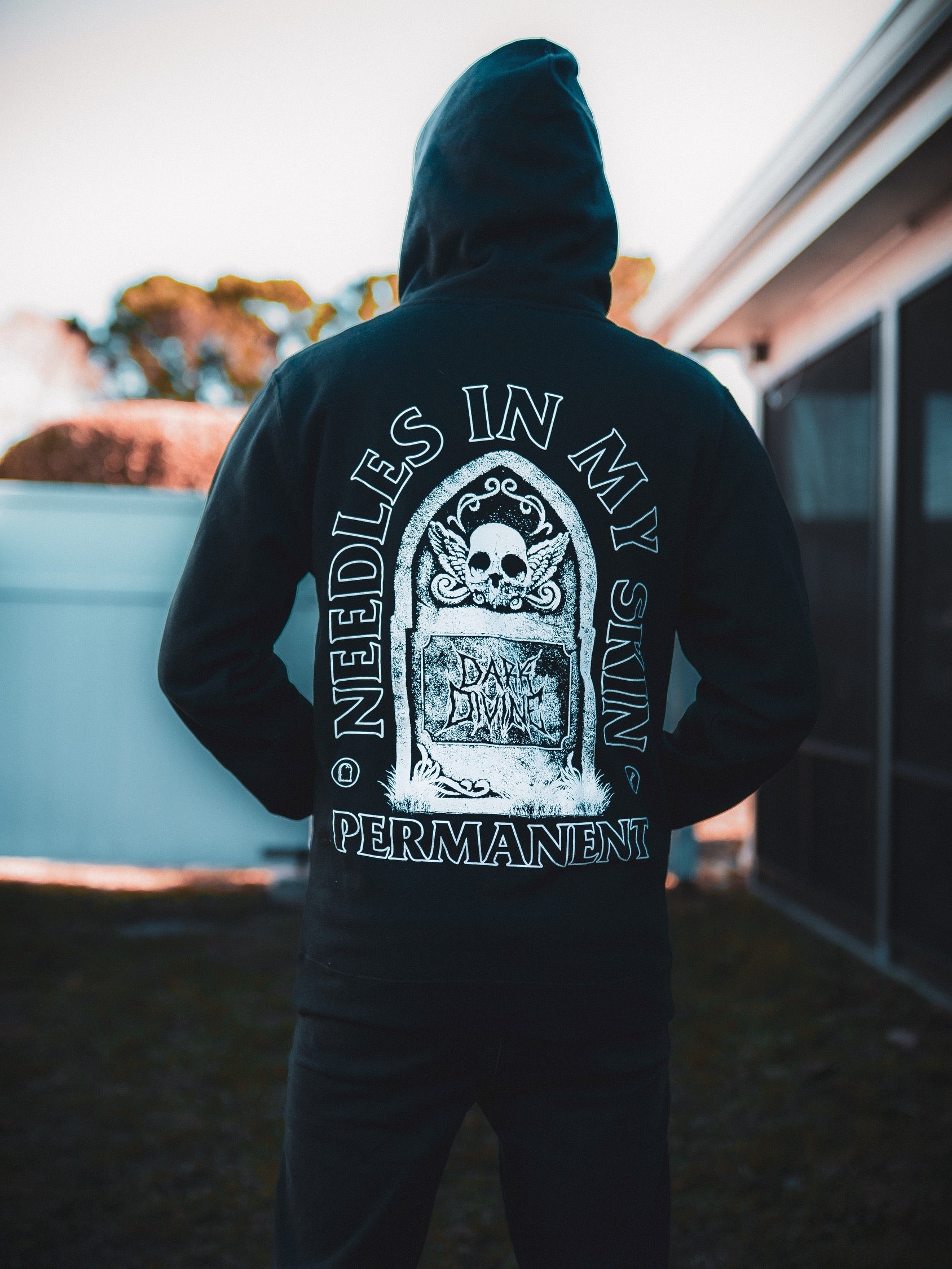 Needles In My Skin Hoodie – Dark Divine