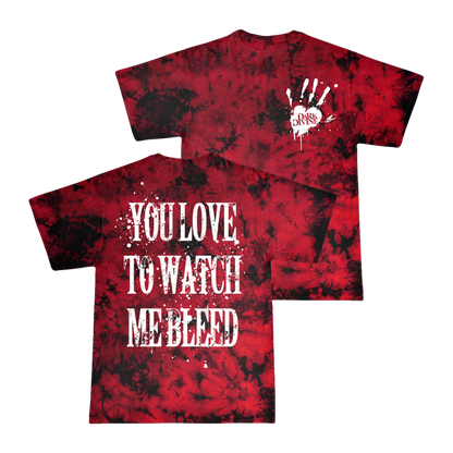 Watch Me Bleed Tie Dye Tee